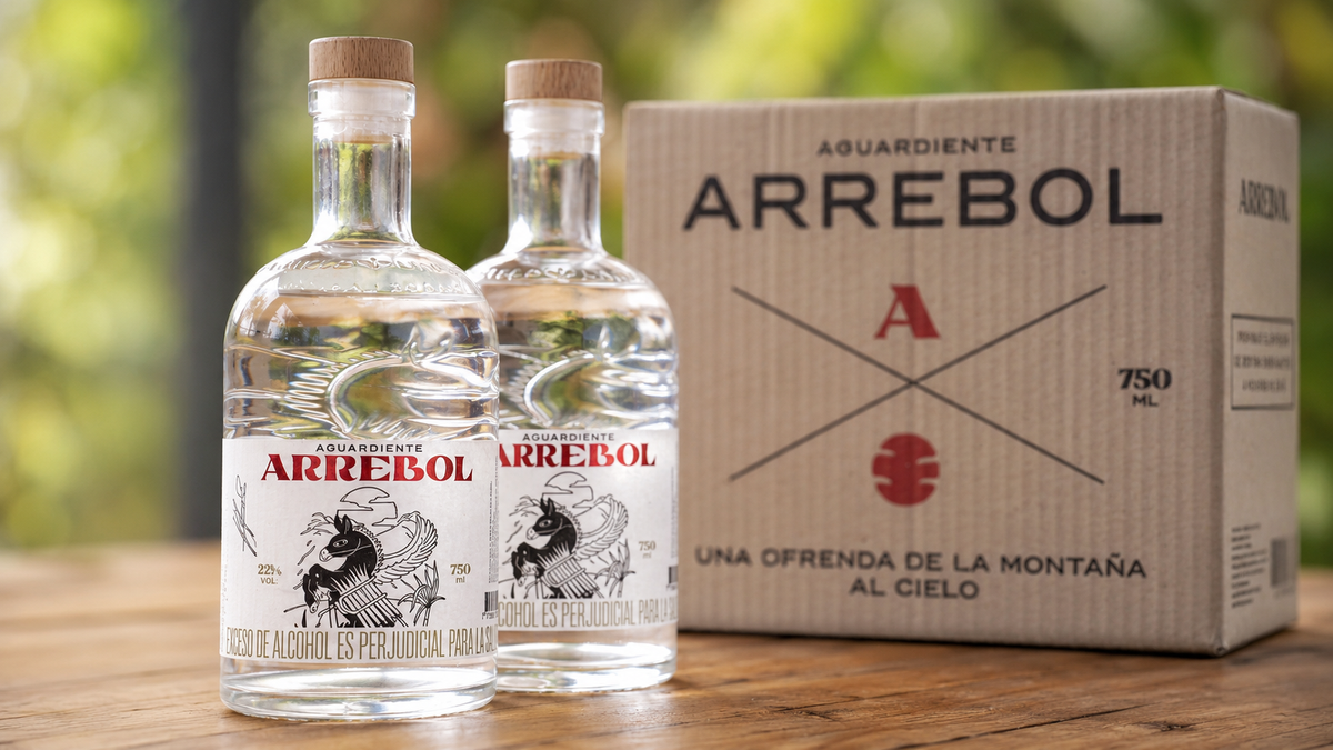 Arrebol Aguardiente— Caja x 6