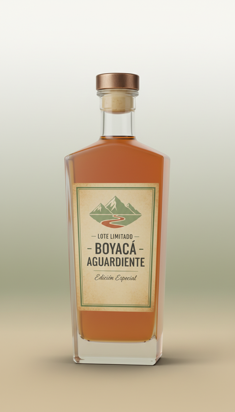 Limited edition single vintage aguardiente