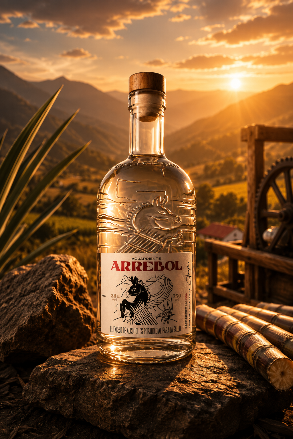 Cordillera de Boyacá al atardecer